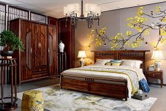 新中式家具|新中式臥室，美的像住在畫(huà)里！